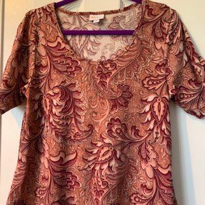 LulaRoe Morgan Tee Size S -- NWOT